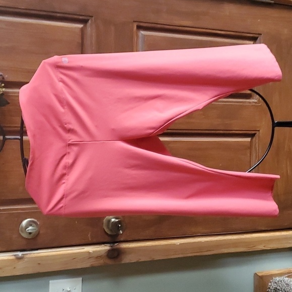 Liz Claiborne Weekend Peach Sz XL Stretch Capri - Picture 4 of 10